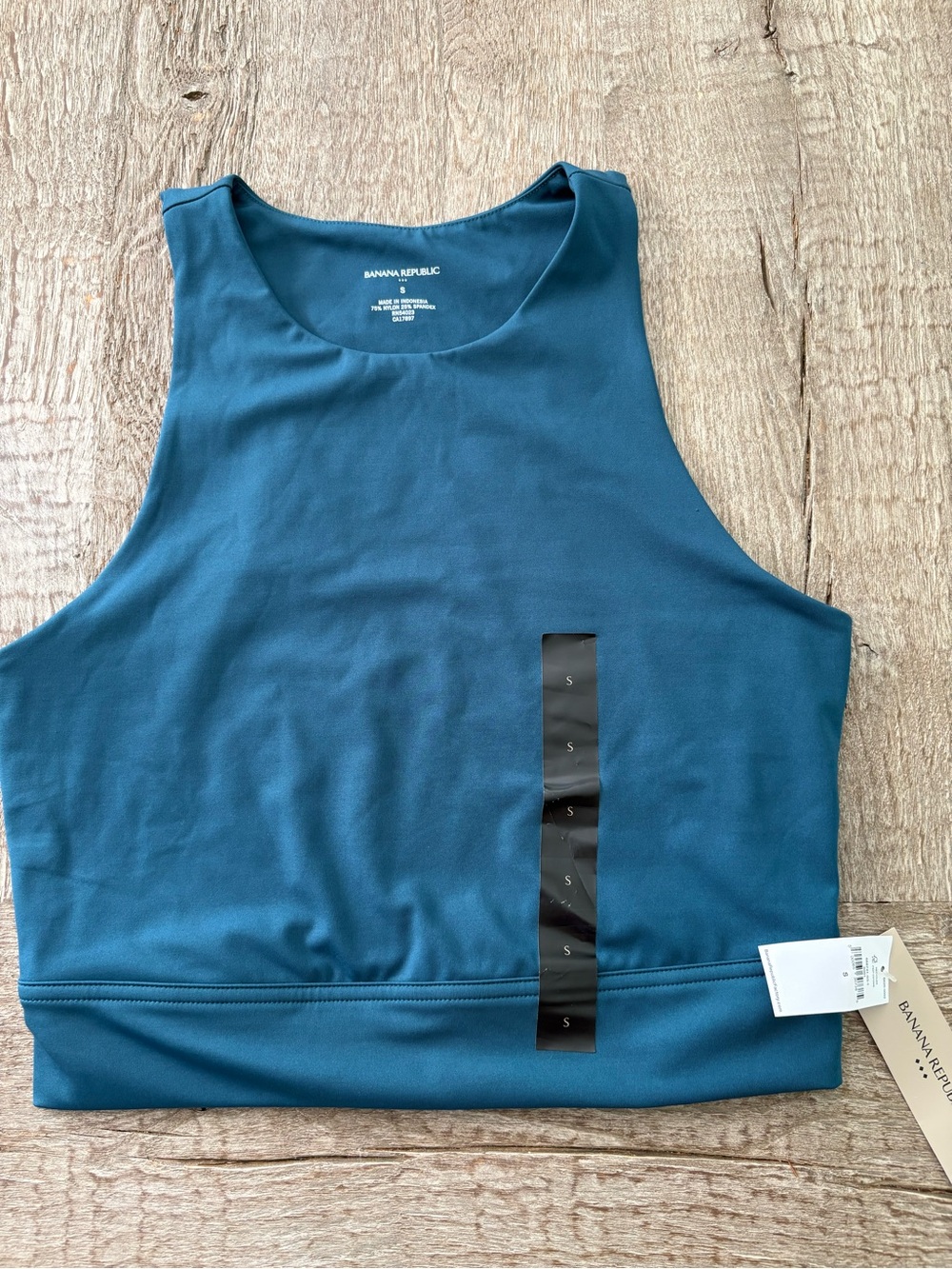 Banana Republic Deep Teal Scoop Neck Tank Top